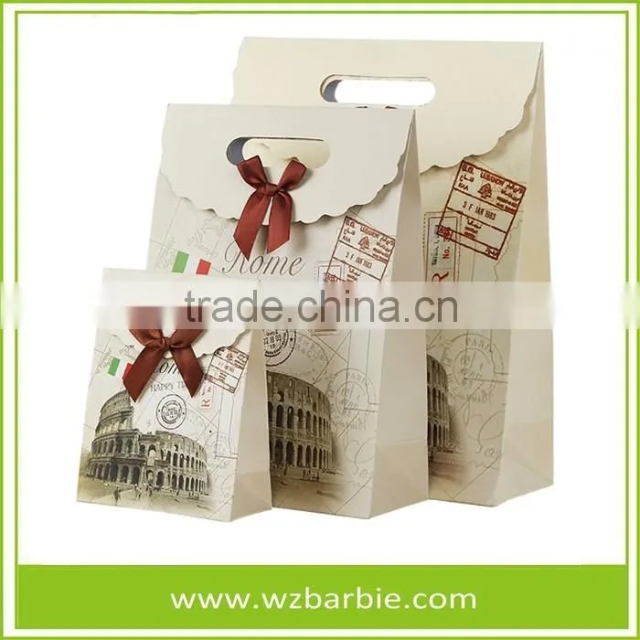 China Manufactures Promotion Paper Gift Bag With Logo Print
