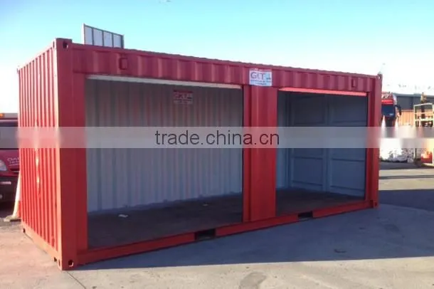 20ft 40ft shipping container open top container