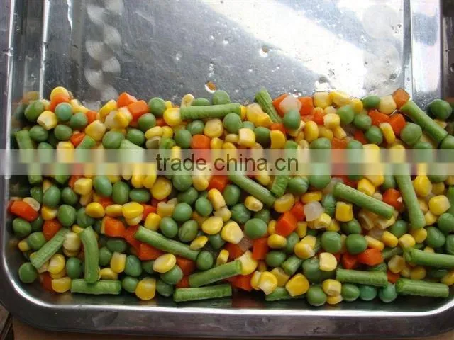 canned mixed vegetables