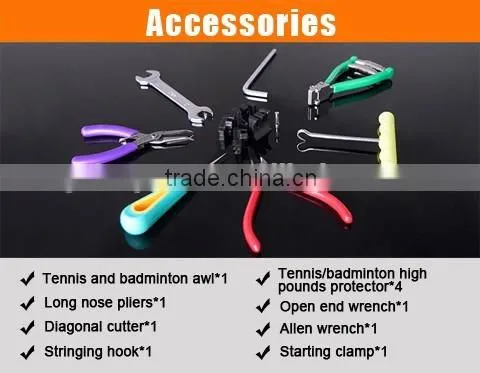 2016 Full-function Advanced electronic stringing machine with automatically rotating clamp D2128