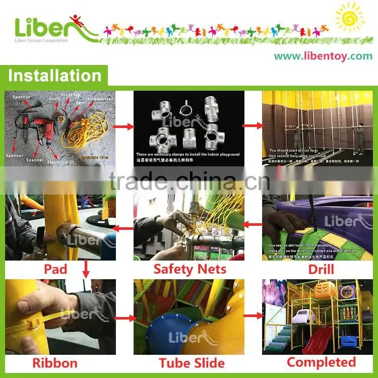 Children Indoor Playground Equipment Indoor Preschool Playground Equipment