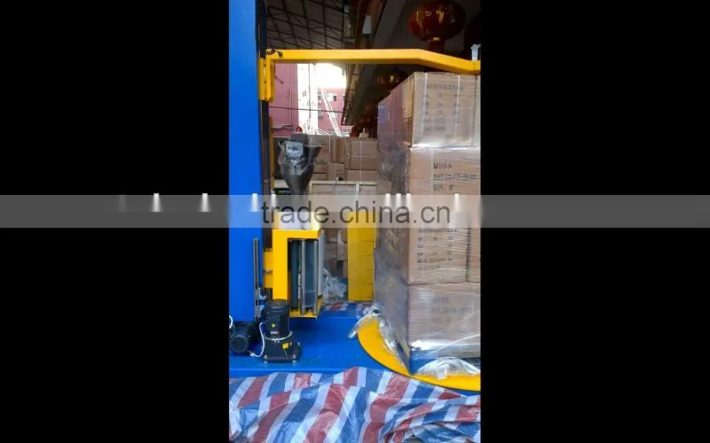 XT4503 carton/stretch film pallet wrapping machine
