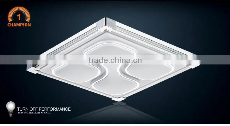 Square aluminum led ceiling light 48W