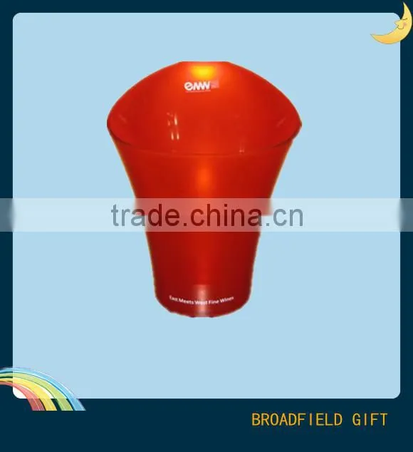 High-capacity transparent ice bucket for promotion / gift