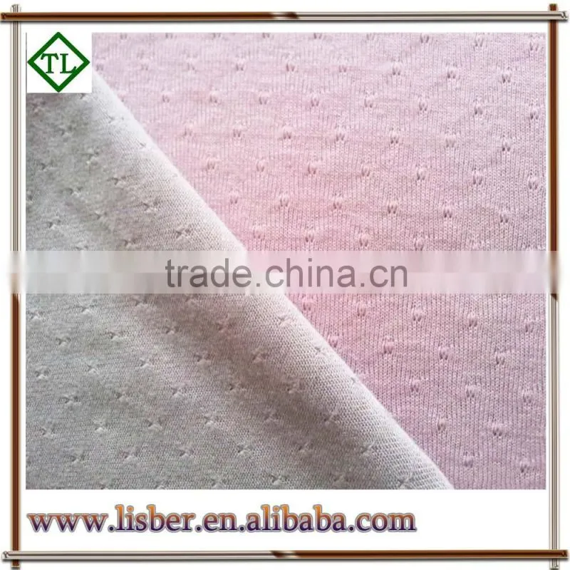 100 polyester interlock jersey fabric