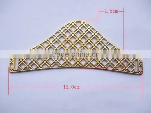 2014 hot selling Electroplated ladies sandals accessories