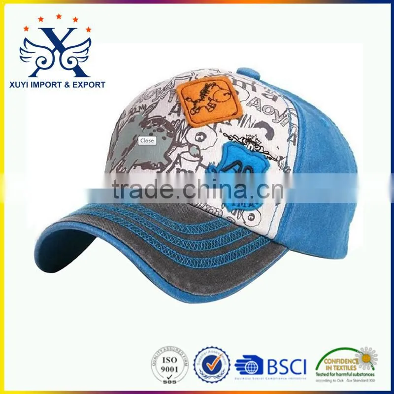 flat bill hat cap custom promotional cheap hip hop cap