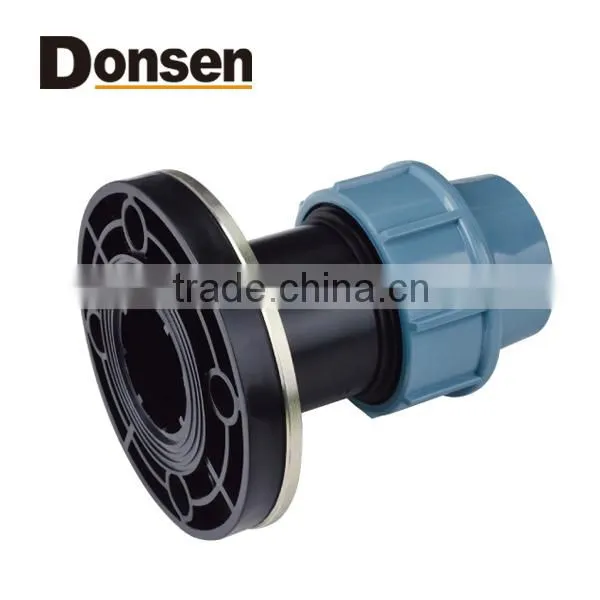 2014 FLANGED ADAPTOR HDPE COMPRESSION FITTINGS