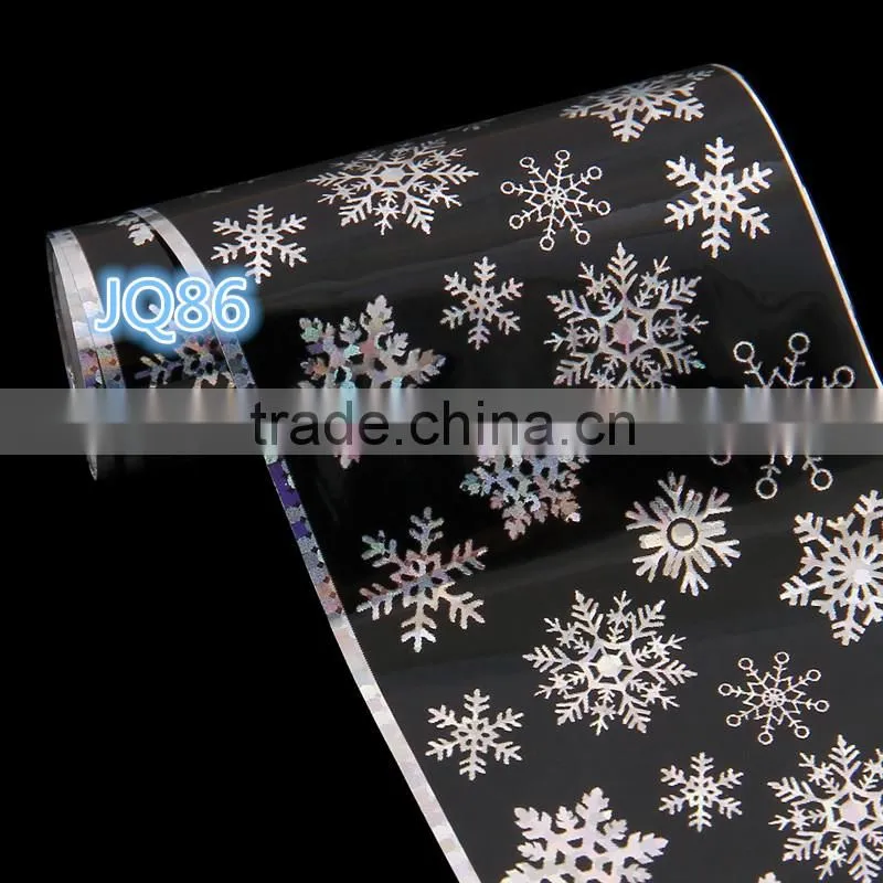 Rose flower Laser 1 Roll Nail Transfer Sticker Tips Decoration Accessories Hotsale