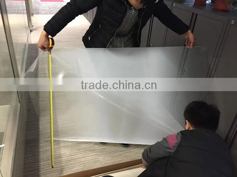 0.05mm Thinkness 1.52m*30m Glass Buildings Decorative Window Films for Bathroom and Office similar to 3M film