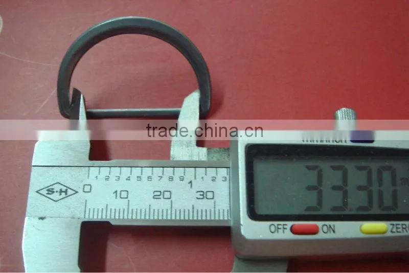 2013 D-ring metal zinc alloy buckle