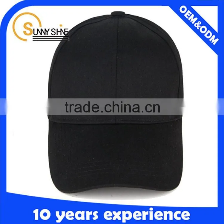 Flat Baseball Cap Solid Trucker Mesh Blank Curved Visor Hat Adjustable