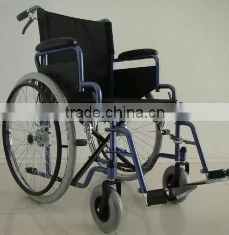 CE ISO certificated folding manual wheelchair for hospital projects