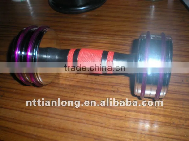 chromed dumbbell chrome dumbbell set