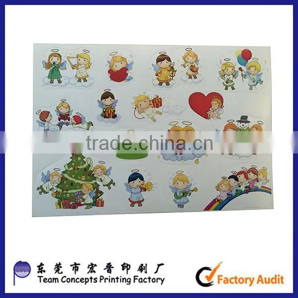 Custom Die Cut Self Adhesive Sticker