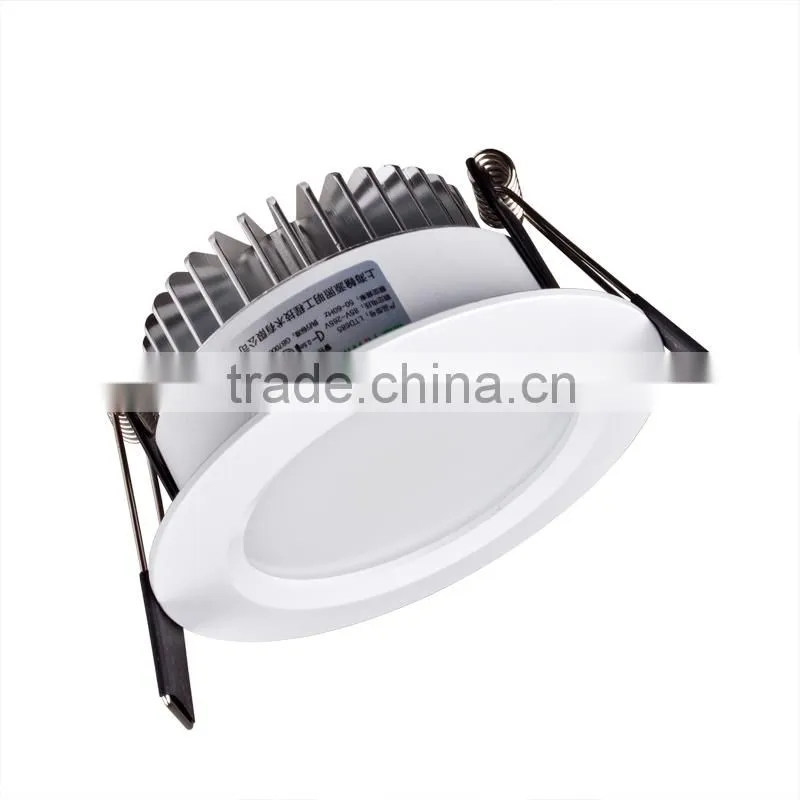White color lamp HTD685 3W led downlight living room bedroom kitchen recessed LED downlight