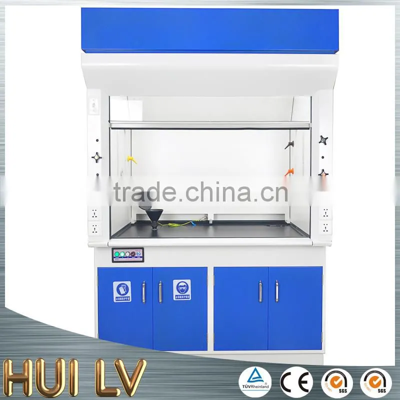 Lab chemical fiberglass fume hood / fume cupboard