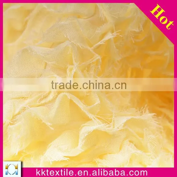Top quality high quality african swiss lace fabrics 3d rose chiffon fabric