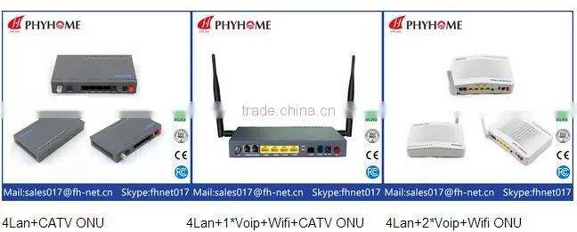 GPON FHR2411K GEPON 4LAN(1GE+3FE)+1VOIP/POTS+1WIFI