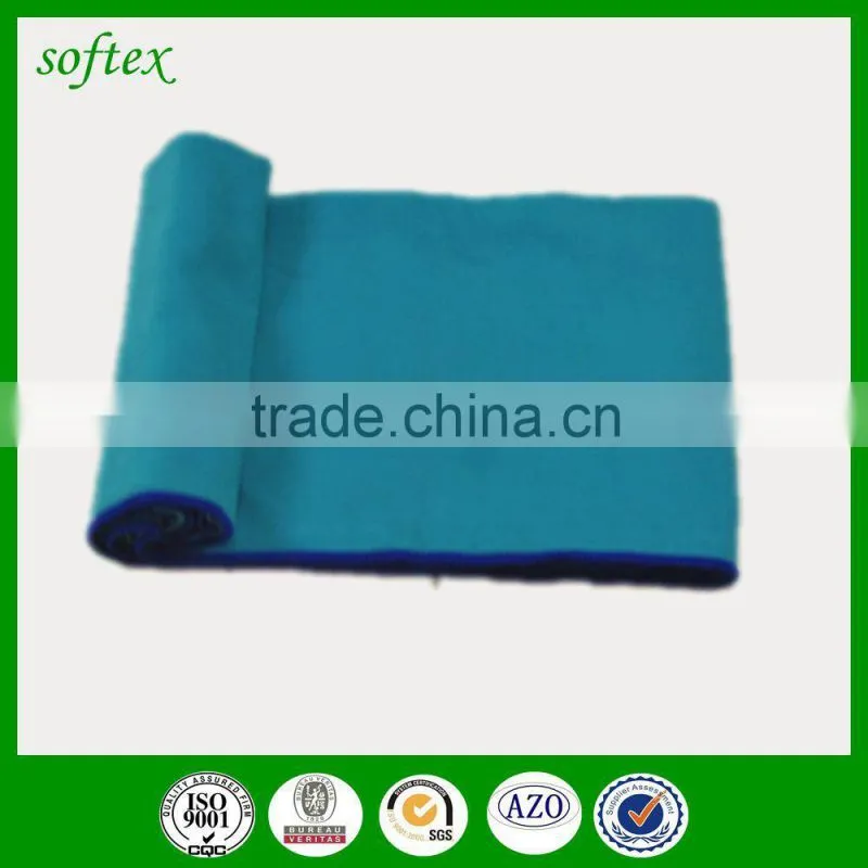China supply environmental Non Slip antibacterial custom hot yoga towel thick