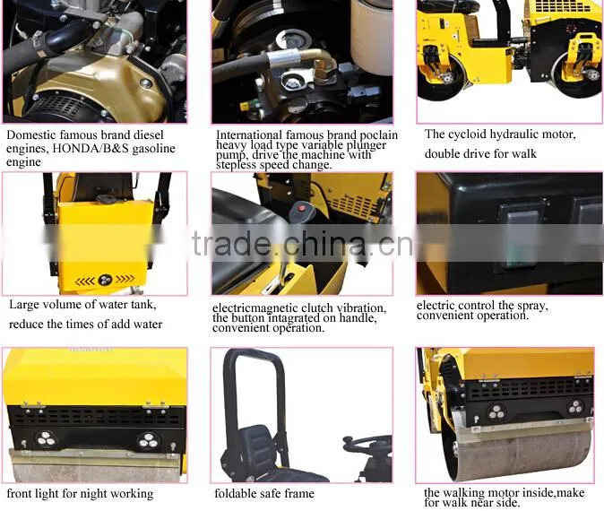 factory outlets center 0.15 ton GNBH23 Unidirectional plate compactor for sale