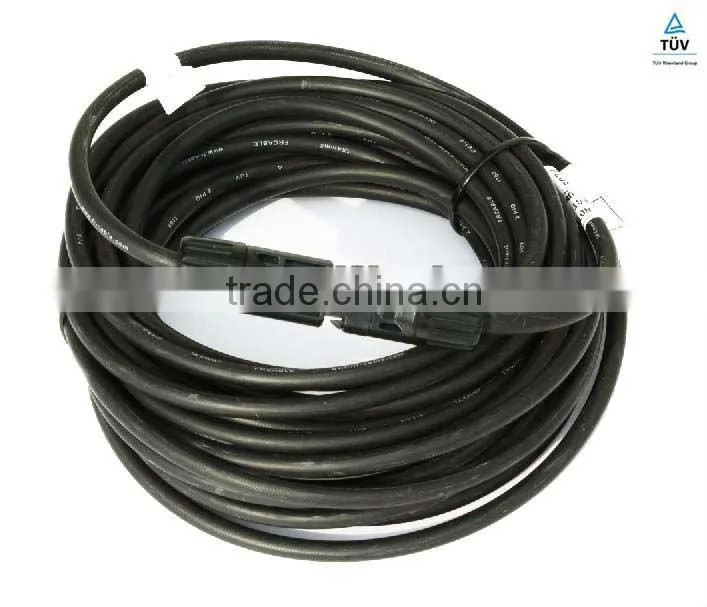 REOO IP67 Mc4 Cable Solar Connecor PV Solar Panel Extension Cable