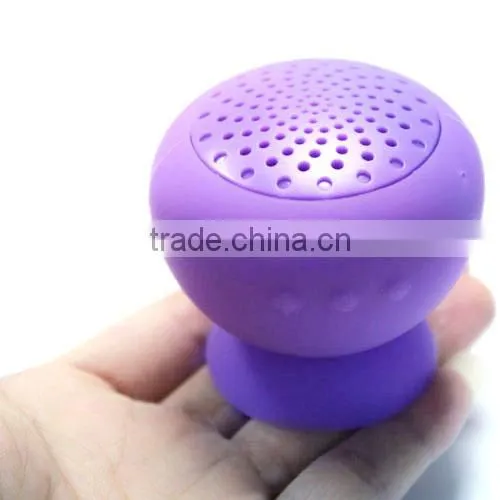 Cell phone and Tablet Hanging accessory Waterproof Suction Bluetooth Speaker