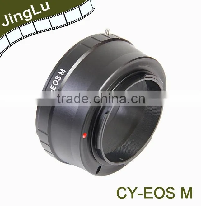 Lens Adapter for Mount CY Lens to EOS (M) EF-M Mount Mirrorless Adapter for CY-EOS (M)