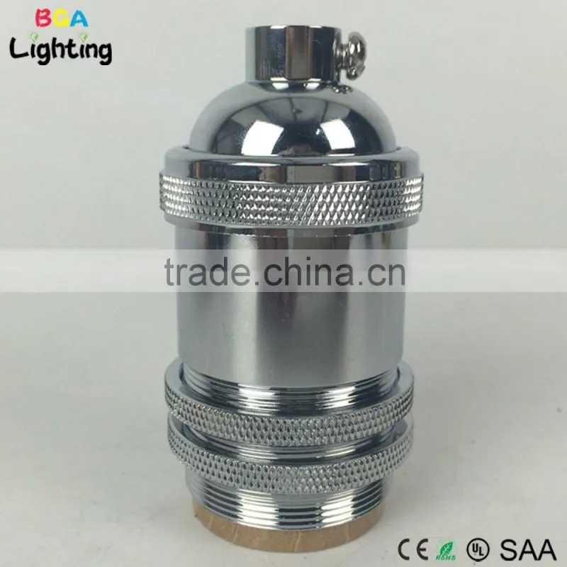 E27 Vintage Brass Pendant Lamp Socket For Pendant Lamp Cord Set