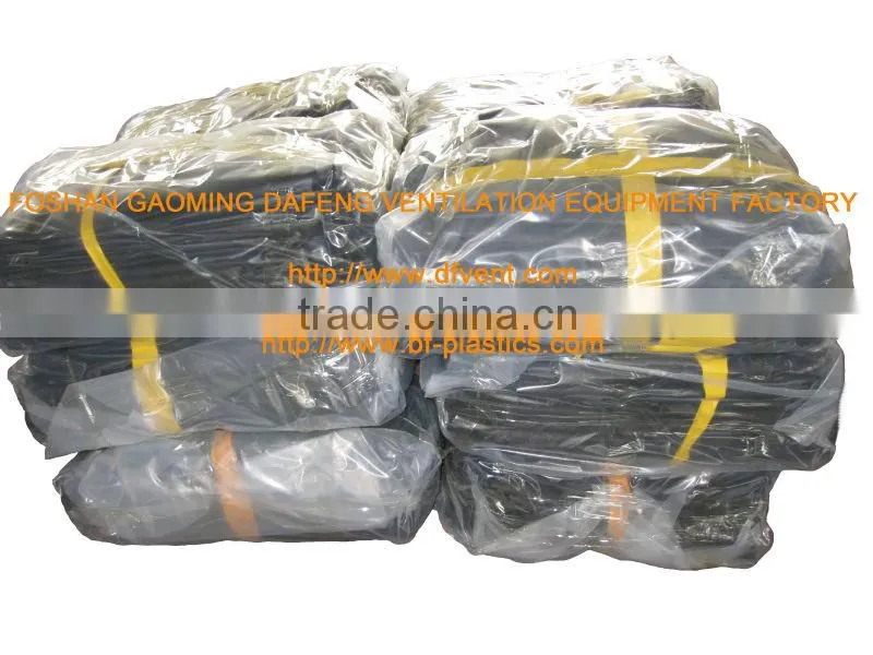 Anti-static layflat coal mining exhaust blower duct