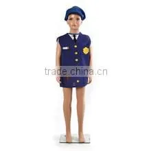 PGCC2733 Kids Pliceman Uniform United Nations Costume for Boys Carnival Costume