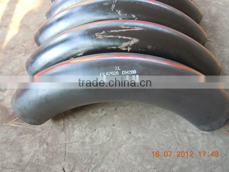 ISO standard fabricated pipe bend