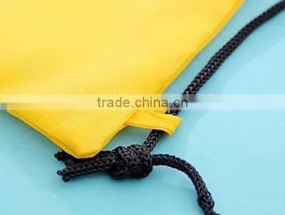 Promotion sublimation sport drawstring bag china factory
