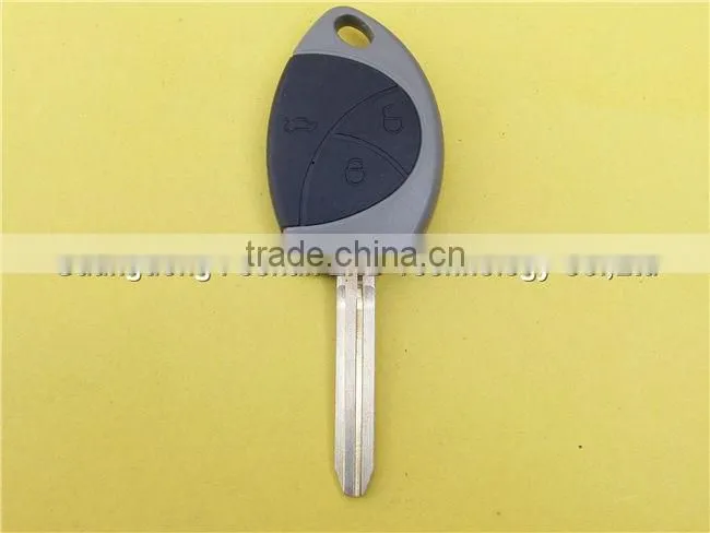 New style car remote key blank with 3 buttons for Toyota key shell blank fob case