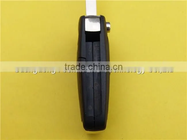 flip folding key shell for Chevy remote key case cover 3 buttons Chevrolet Cruze HU100 blade