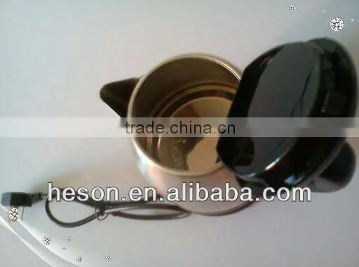 hotel appliance 1.2Liter Strix controller electric whistling kettlew with water level indicator