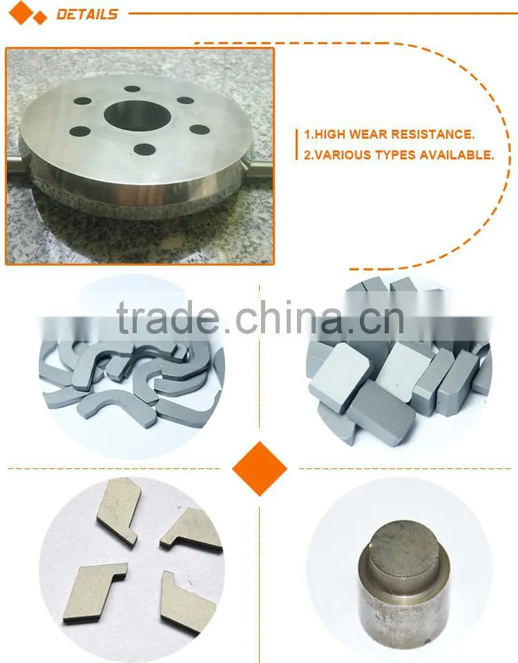 Various type non-standard hard alloy tips