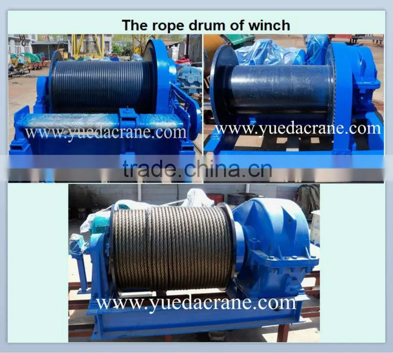 Wire rope electric winch 220V
