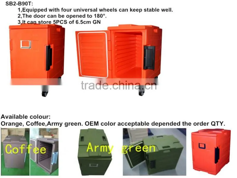 warm food service in banquet hot food holding in kitchen with FDA,CE