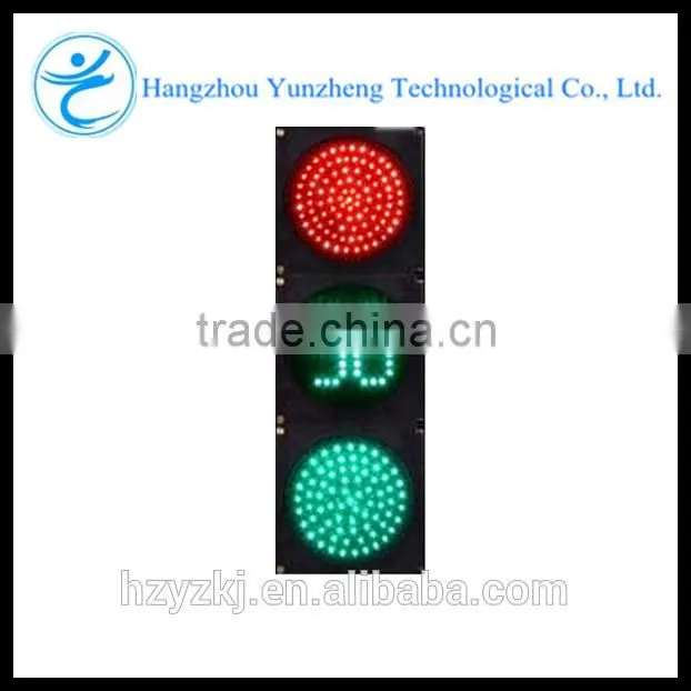 300mm LED Traffic Light red and green Full Ball and Countdown Timer
