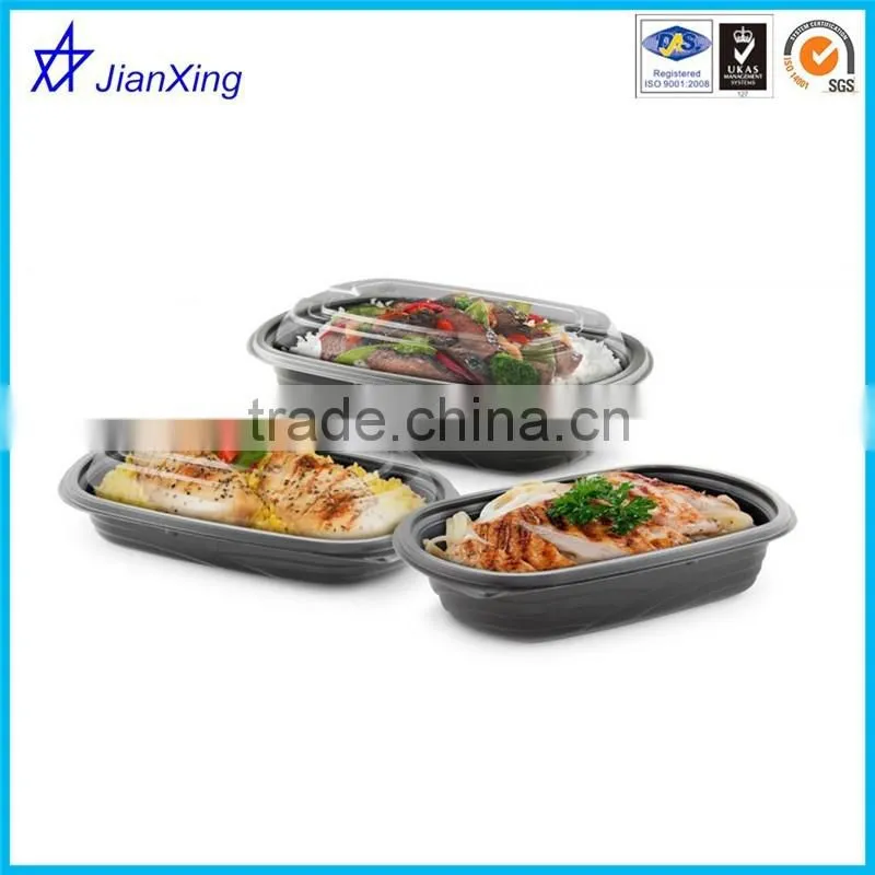 microwaveable disposable plastic bento lunch box with Compartments