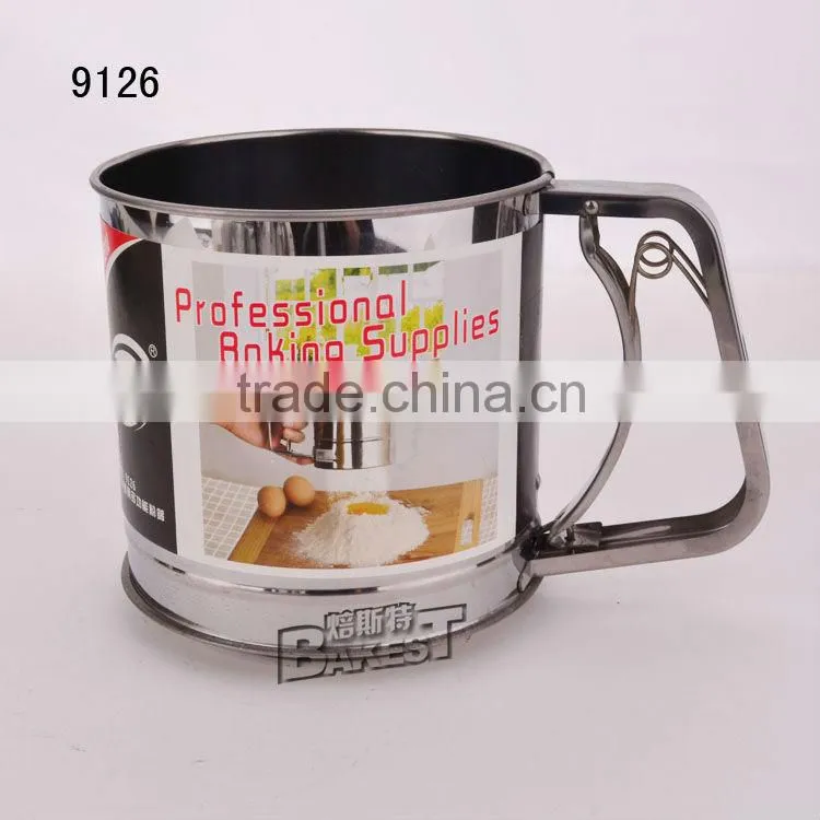 Rotary Flour Sifter/Small Flour Sifter/Flour Sieve/Baking Tools-BAKEST #9126