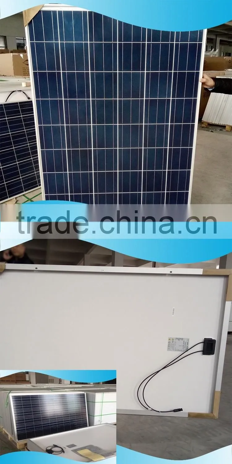 250W Polycrystalline Silicon Cell Solar Panel for Home Generation Use Wholesale