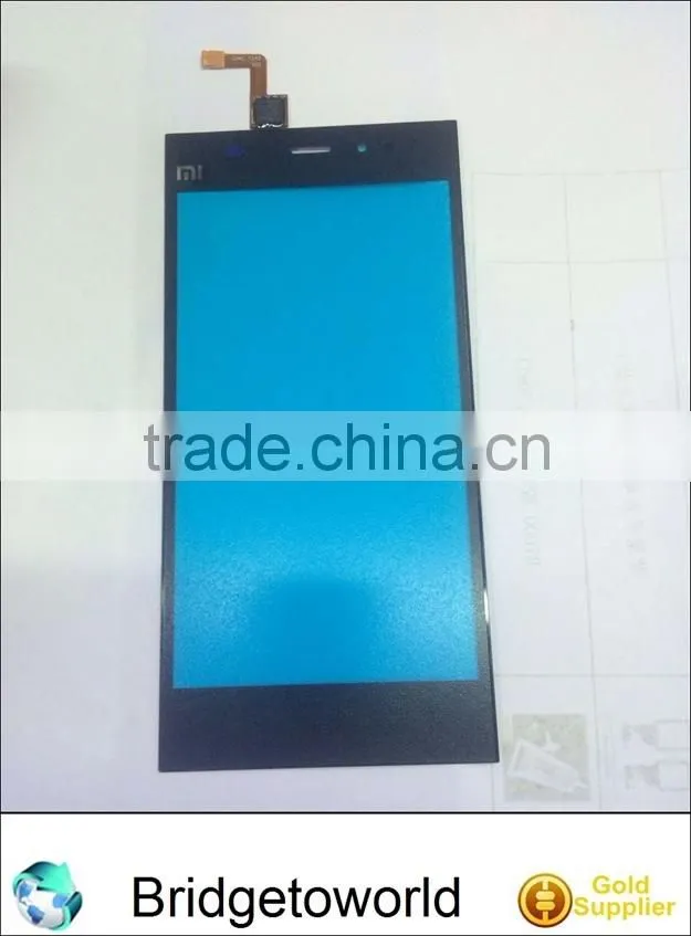 Touch Panel Screen Digitizer Front Glass lens for XiaoMi Mi3 Replacement