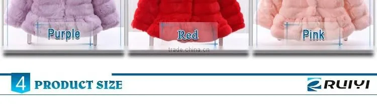 children purple color parka fur jacket