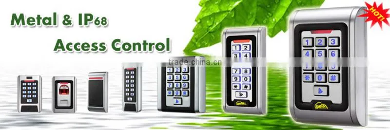 Outdoor IP68 Waterproof RFID access control, outdoor access control system