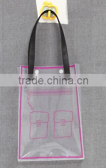 2015 Woman Printing Plastic Hand Bag