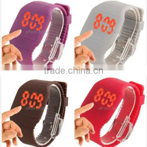 2013 new plastic LED touch-screen cheap gift watches (SW-659)