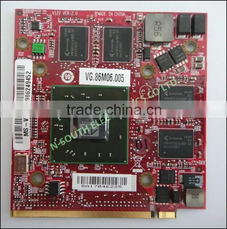 HD3650 512MB M86 MXM IIddr2 ATI 216-0683013 chipset For Acer Notebook graphic Cards