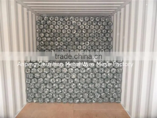 electro galvanized wire hexagonal wire netting for chicken fence and poultry cage